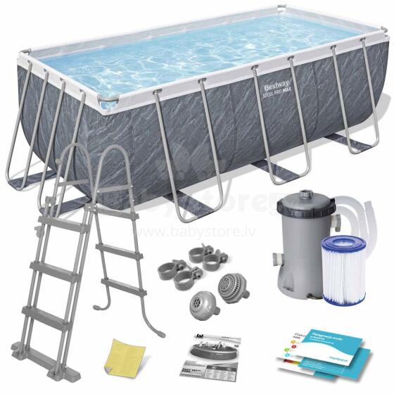 Bestway 56722 11-in-1 Frame Pool 412 x 201 x 122 cm