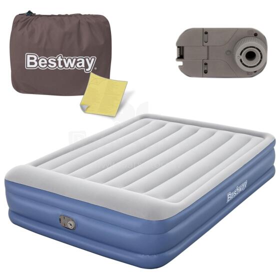Inflatable Mattress 203x152x46 cm with Built-in Electric Pump Bestway 67630