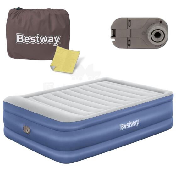 Надувной матрас 203x152x61 см с встроенным электрическим насосом Bestway 67690
