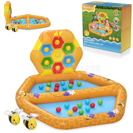 Надувная игровая площадка «Пчелы» 127 x 119 x 61 см Bestway 52639
