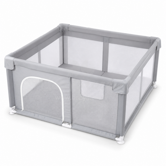 La Bebe™ Travel Playpen Art.KX3011 Grey Bērnu manēža 120x120 cm