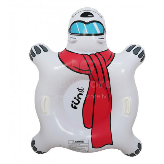 Bottari Snow Sleds/Tube Art.274619 Izturīgas piepūšamas sniega caurules  ar izturīgiem rokturiem 122cm