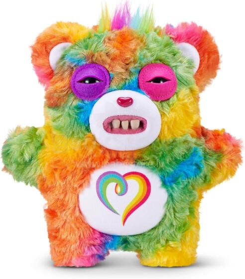 Fuggler Care Bears 23 cm Plush Toy (Togetherness Bear) by ZURU - Funny Ugly Monster Cuddly Toy with Human-like Teeth, Collectable Plush for Children, Teenagers, Adults & Crossover Fans