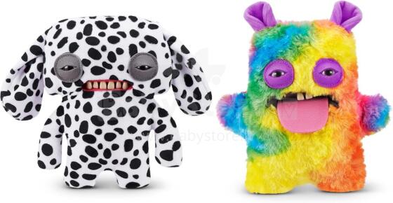 FUGGLER - Ugly Pets 9 inch Series 1-Plush 2 Pack (Annoyed Alien - Dalmatian and Oogah Boogah - Guinea Pig)