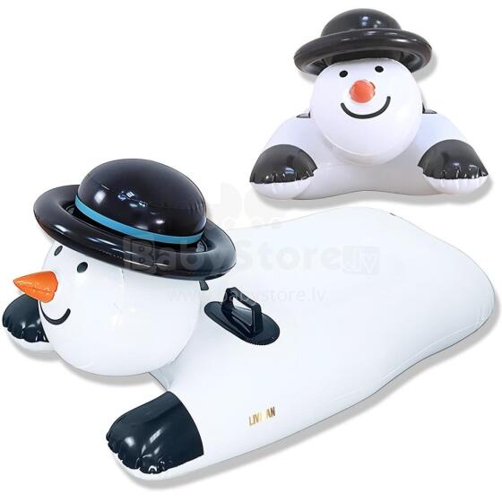 SnowTube Snowman Art.274810 Izturīgas piepūšamas sniega caurules  ar izturīgiem rokturiem 100x60x55cm, līdz 100kg