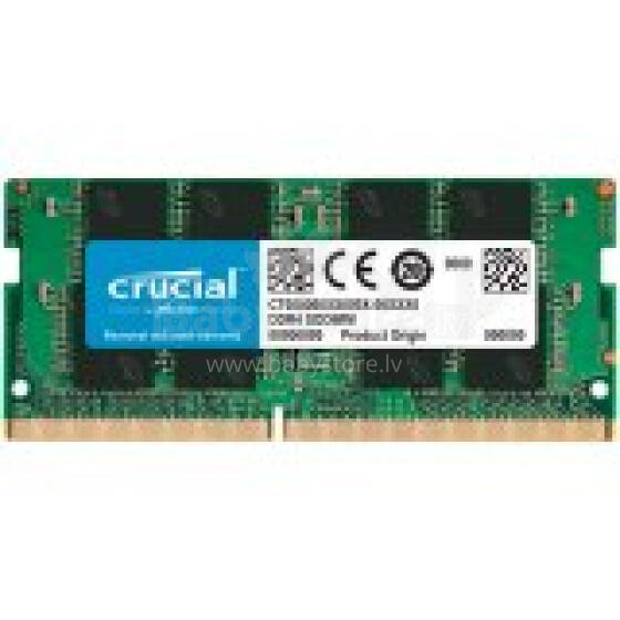 CRUCIAL 16GB SODIMM DDR4 3200