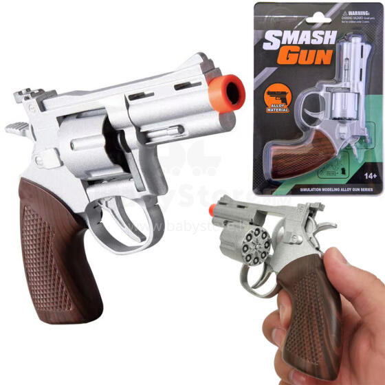 PISTOLET NA SPŁONKĘ METAL