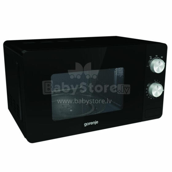 GORENJE Микроволновая печь MO20E1B Отдельностоящая, 20 л, 800 Вт, Черный
