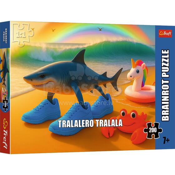 TREFL BRAINROT puzzle Tralalero Tralala, 200 pcs