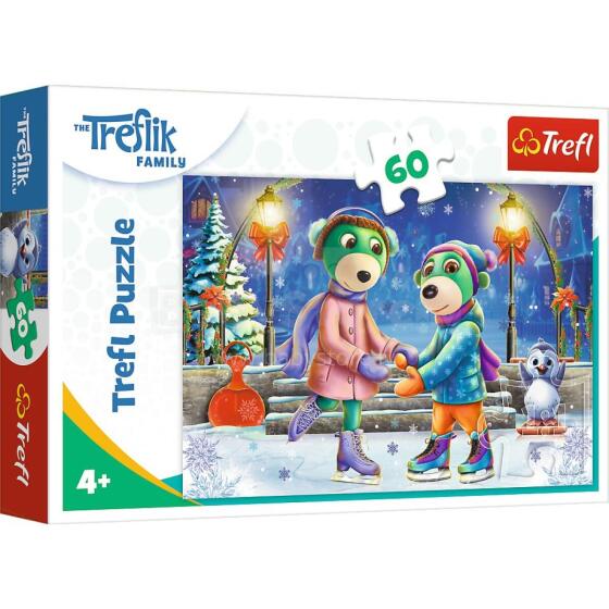 TREFL 17383 Puzzle 60 Winter in Treflików / The Treflik Family