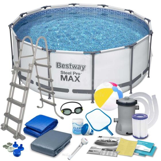 Bestway 56420 366 x 122 cm 18-in-1 rāmis baseins