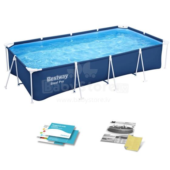 Bestway 56405N 400 x 211 x 81 cm 4-in-1 rāmis baseins