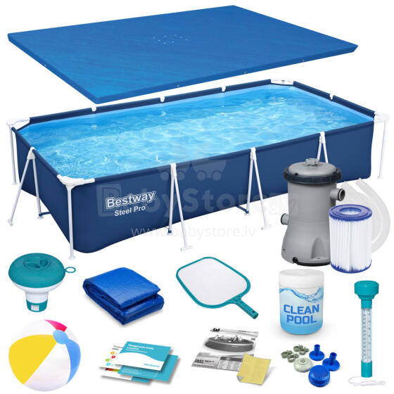 Bestway 56405N 400 x 211 x 81 cm rāmis baseins 15 in 1