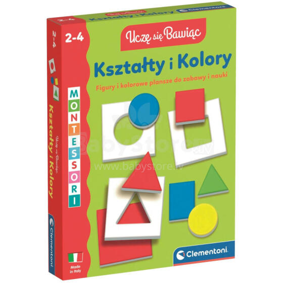 GRA KSZTAŁTY I KOLORY 2+
