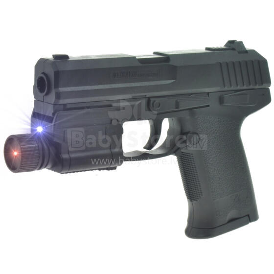 PISTOLET NA KULKI Z LASEREM