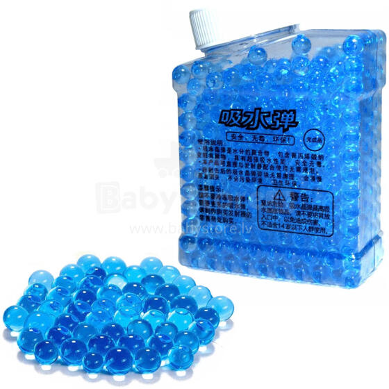 KULKI WODNE ŻELOWE 6-7mm +500 SZTUK