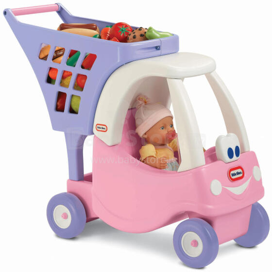 Карт для покупок Cozy Coupe для детей Little Tikes Розовый
