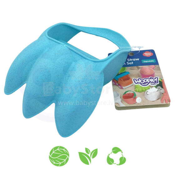 WOOPIE GREEN Claw Sand Shovel BIODEGRADABLE ORGANIC MATERIAL