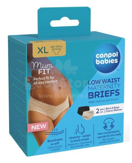 CANPOL 78/020 MumFit Мaternity Briefs Размер XL 2 шт.