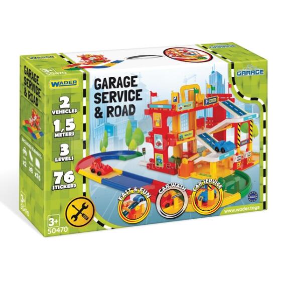 WADER 50471 Garāžas serviss ar ceļu