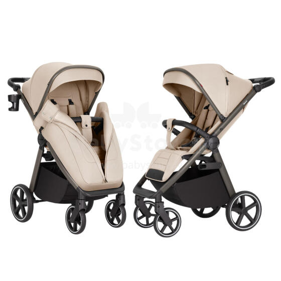 Коляска CARRELLO Bravo SL DELUXE CRL-5520 Шале Беж