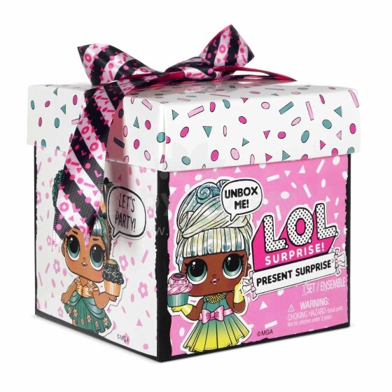LOL Surprise Present Art.570660 Игровой набор с куклой