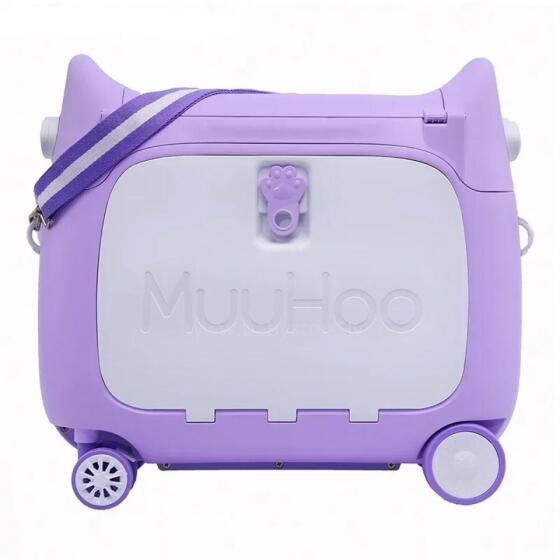 Multifunctional Children Luggage  Suitcase Art.276174 Violet  Čemodāniņš-sēdeklis ar riteņiem 3in1