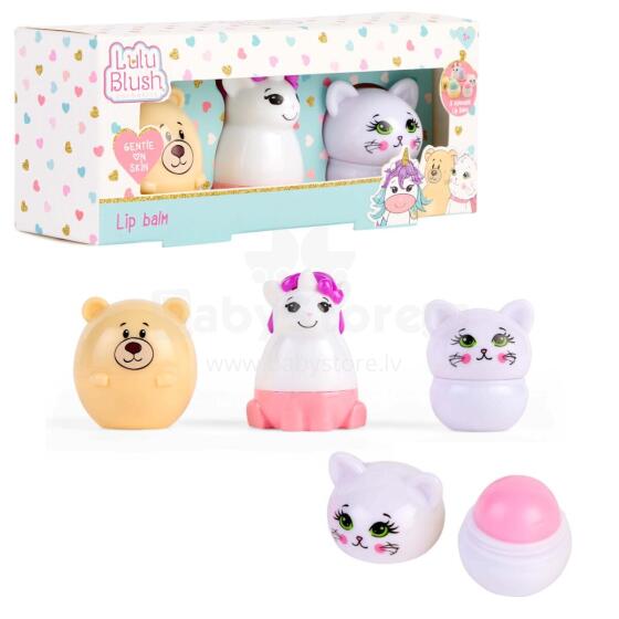 Huulepalsamid 3 tk Lulu Blush