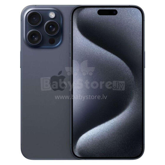 Apple iPhone 15 Pro Max 256GB Blue Prece no ekspozīcijas. Garantija 1 gads