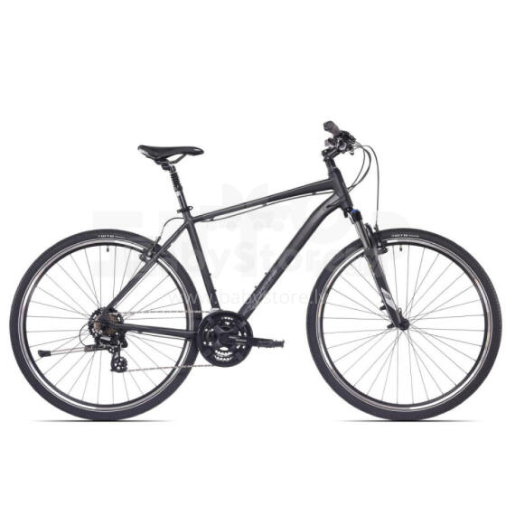 Горный велосипед Rock Machine Rokk 30 Matte Black (Размер колеса: 28 Размер рамы: L)