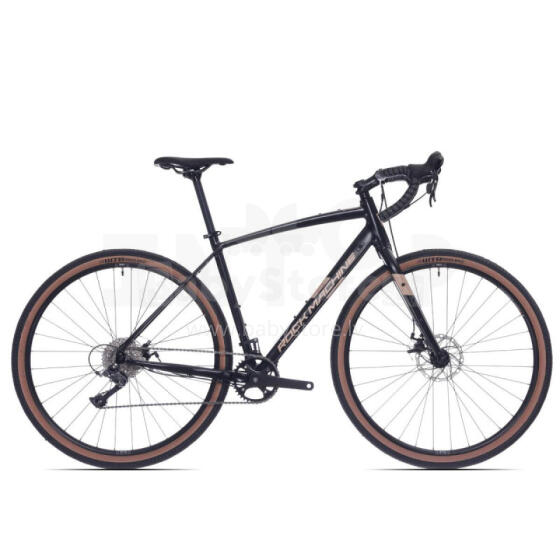 Gravel велосипед Rock Machine Gravelride 200 Matte Black/Sand (Размер колеса: 28 Размер рамы: L)