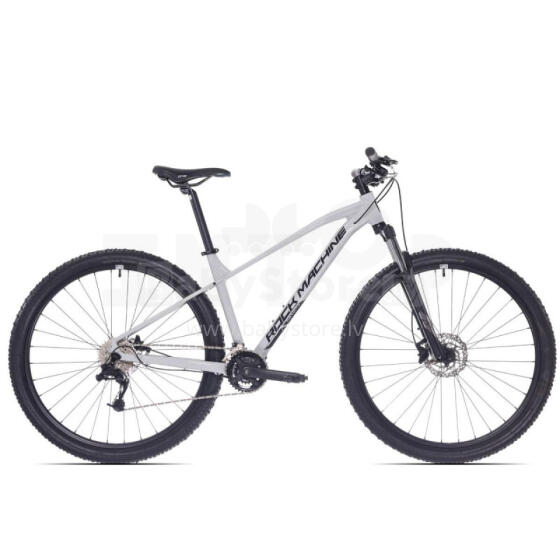 Kalnu velosipēds Rock Machine Manhattan 40-29 Gloss Limerock Grey (Rata izmērs: 29 Rāmja izmērs: L)