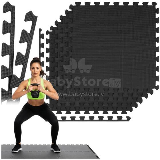 Floor mat 60 x 60 x 1.2 cm 6 pcs. ACT0036