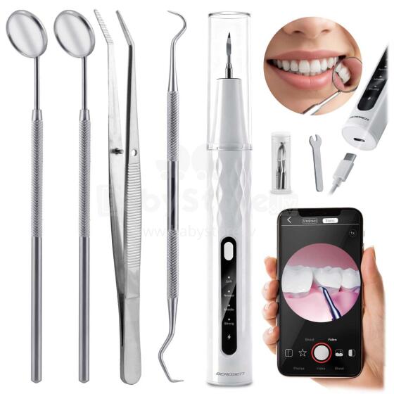 Ultrasonic scaler dental camera 4 modes for tartar removal LED Berdsen BD-250
