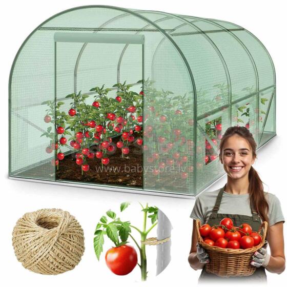 Dārza tunelis siltumnīca 3 x 2 m (6m2) Plonos
