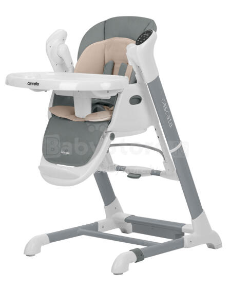 Carrello Cascata Art.276960 Space Grey  Daudzfunkcionālais barošanas krēsliņš 3 in1