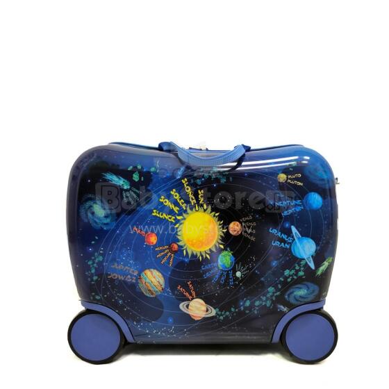 Cosmoss Suitcase Ride On Art.BC-KOS-004 Чемодан на колесах 3 в 1