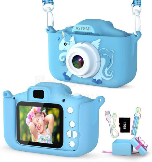 Print Digital Kids Camera Art.277231 Детская цифровая фотокамера  с мгновенной печатью