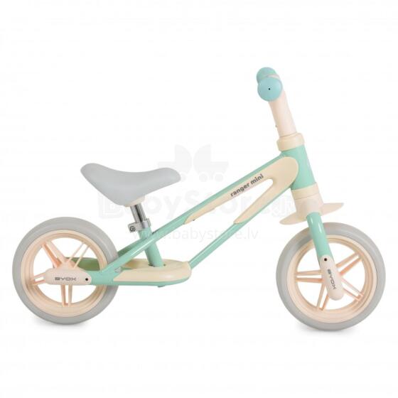 Mini Baby Ranger Mini Art.277282 Green Bērnu skrējritenis ar metālisko rāmi