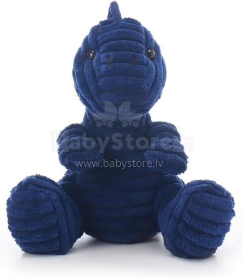 Apricot Lamb - Dinosaur Cuddly Toy 20 cm - Plush Toy For Children and Babies - Fluffy Stuffed Dino Cuddly Toy (blue)