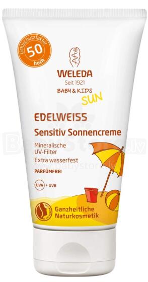 Weleda  Sensitive Sun Cream SPF 50 Art.277485 ыaules aizsargkrēms ar SPF 50