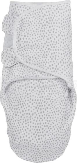 Meyco Swaddle Me Wrapsack Art.7501500   Хлопковая пелёнка для комфортного сна, пеленания 3,2 кг до 6,4 кг.