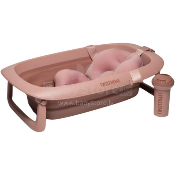 Twistshake Bath Bundle Art.79145 Faded Pink Moderns/luksusa vannas komplekts  mazgāšanai