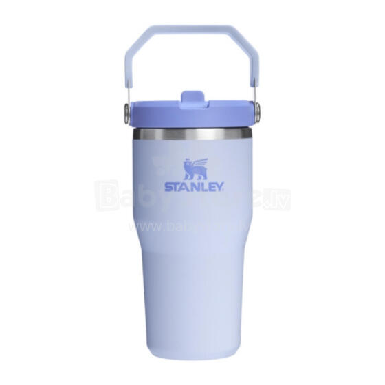 Termokrūze ar salmiņu The IceFlow Flip Straw 2.0 Tumbler 0,59L gaiši zila 