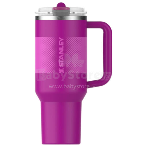Thermos mug with straw The Quencher ProTour Flip Straw Tumbler 1.18L purple