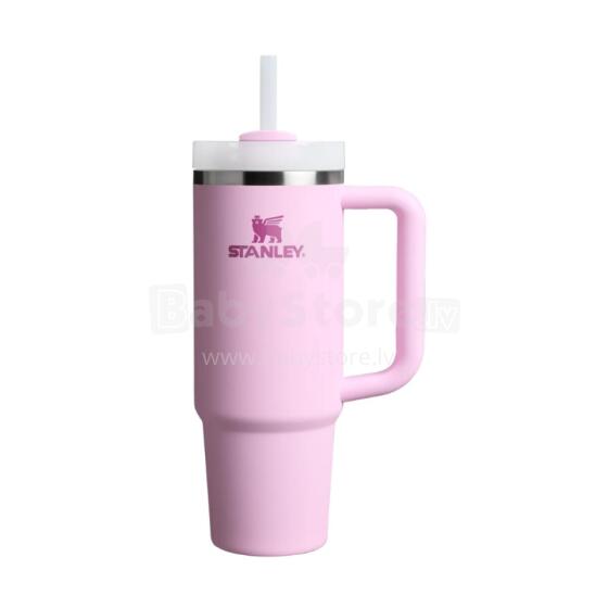 Термокружка с трубочкой The Quencher H2.O FlowState Tumbler 0.89L розовая