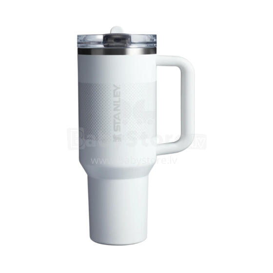 Термокружка с трубочкой The Quencher ProTour Flip Straw Tumbler 1,18 л, белая
