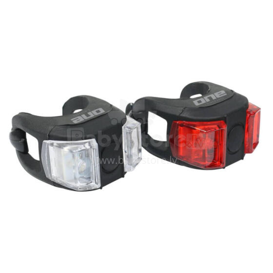 Velosipēdu lukturu komplekts Rock Machine S.Light 05 Black/Grey