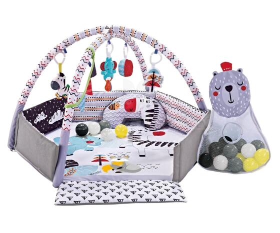 MILLY MALLY 6830 TinyMini CC9639 Izglītojošā paklājiņš Miegainais lācis
