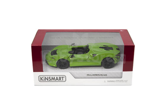 KINSMART Miniatūrais modelis - McLaren Elva, izmērs 1:36